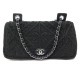 SAC A MAIN CHANEL TIMELESS EN CROCHET LAINE BANDOULIERE WOOL HANDBAG PURSE 5000€