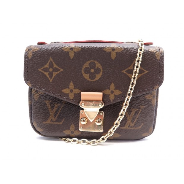 NEUF SAC A MAIN LOUIS VUITTON POCHETTE MICRO METIS TOILE MONOGRAM HAND BAG 1500€