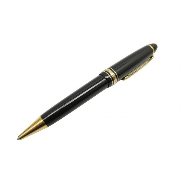 STYLO BILLE MONTBLANC MEISTERSTUCK LEGRAND DORE MB10456 RESINE NOIRE PEN 465€