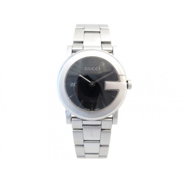 MONTRE GUCCI GG ACIER QUARTZ 