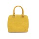 SAC A MAIN LOUIS VUITTON PONT NEUF PM CUIR EPI JAUNE YELLOW PURSE HANDBAG 1400€