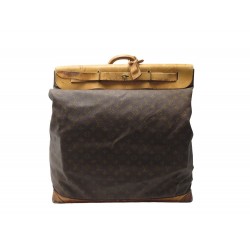 SAC DE VOYAGE LOUIS VUITTON STEAMER 55 EN TOILE MONOGRAM BAGAGE TRAVEL BAG 3720€