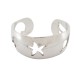 BRACELET HERMES MANCHETTE CRUSTACES T18 EN ARGENT MASSIF SHELLFISH CUFF STRAP