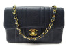 sac a main chanel timeless cuir caviar vertical bleu