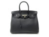 sac a main hermes birkin 35 en cuir togo acier