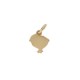 PENDENTIF DODO POMELLATO POUSSIN COLLIER EN OR JAUNE 18K GOLDEN PENDANT 200€