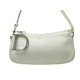 SAC A MAIN POCHETTE CHRISTIAN DIOR DUNE EN CUIR BLANC LEATHER HANDBAG PURSE 850€