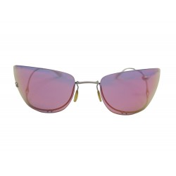 LUNETTES DE SOLEIL CHANEL 4053 PERLE D'EAU DOUCE METAL ARGENTE SUNGLASSES 470€