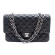 NEUF SAC A MAIN CHANEL A01112 TIMELESS CLASSIQUE MEDIUM CUIR NOIR HAND BAG 9700€