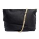 NEUF SAC A MAIN CELINE POCHETTE TRIO SATIN NOIR NEW BLACK POUCH HAND BAG 1000€