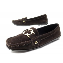 LOUIS VUITTON MOCCASIN SHOES 13 47 MONTE CARLO ANTHRACITE LEATHER