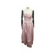 VINTAGE ROBE DE COCKTAIL CHANEL BUSTIER T42 L EN SOIE ROSE PINK DRESS 4890€