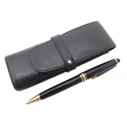 STYLO BILLE MONTBLANC MEISTERSTUCK CLASSIQUE DORE MB10883 RESINE + ETUI PEN 615€