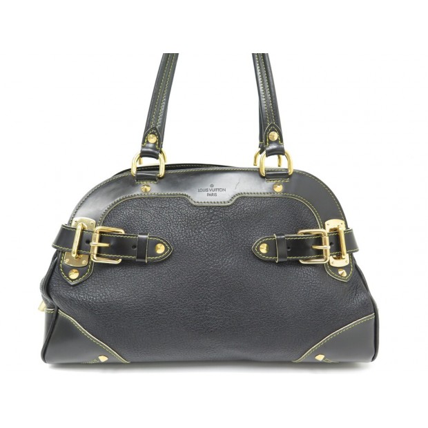 SAC A MAIN LOUIS VUITTON LE RADIEUX M95624 EN CUIR SUHALI NOIR HAND BAG 1900€