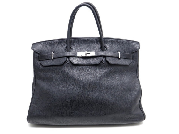 sac a main hermes birkin 40 cm en cuir togo noir