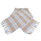 ECHARPE BURBERRY CHECK CLASSIQUE TARTAN CACHEMIRE BLEU CIEL BLUE SCARF 460€