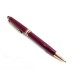 STYLO BILLE MONTBLANC MEISTERSTUCK RESINE BORDEAUX 