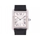 MONTRE CARTIER TANK SOLO WSTA0029 41 MM AUTOMATIQUE ACIER CUIR STEEL WATCH 4300€