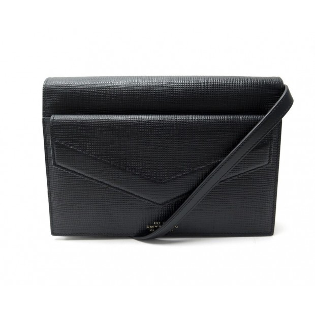 NEUF SAC A MAIN SMYTHSON POCHETTE ENVELOPPE BANDOULIERE PURSE HANDBAG 725€