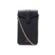 NEUF ETUI POUR TELEPHONE SMYTHSON EN CUIR GRAINE BANDOULIERE PHONE CASE 420€