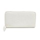 NEUF PORTEFEUILLE BULGARI CUIR BLANC MONNAIE BVLGARI WHITE WALLET BILLFOLD 490€