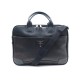 NEUF SACOCHE ST DUPONT DEFI PORTE DOCUMENTS CUIR NOIR BANDOULIERE BRIEFCASE 690€