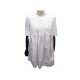 NEUF ROBE BLOUSE LOUIS VUITTON RW131AF3BL21BB1 40 M COTON BLANC NEW DRESS 1350€