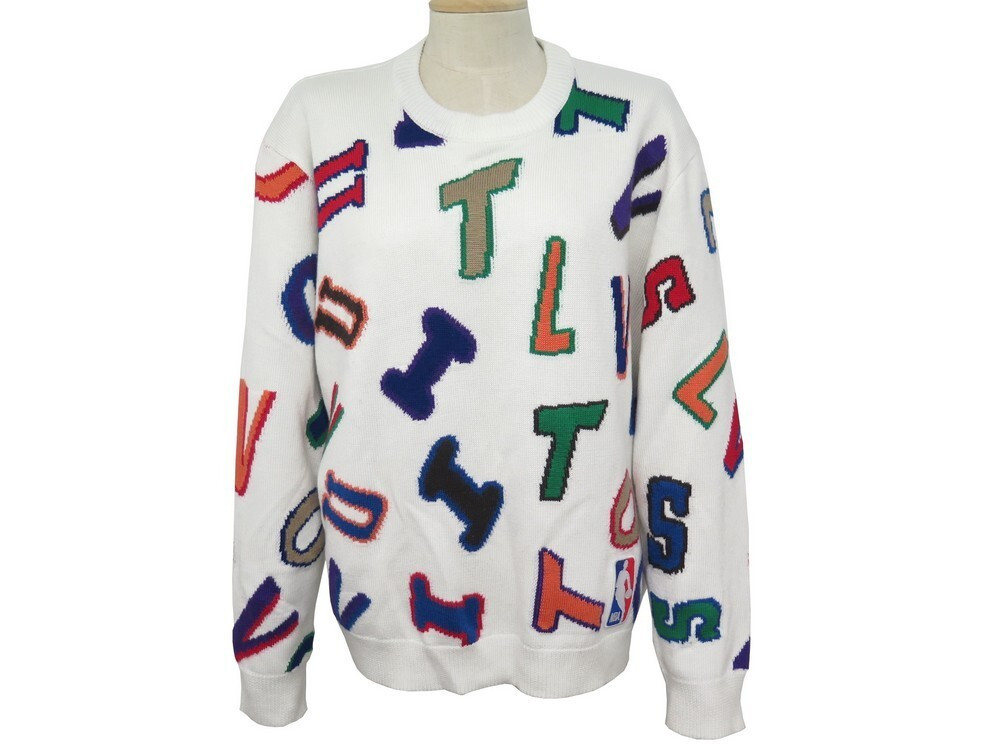  pull louis vuitton lettres letters lv x nba
