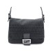 SAC A MAIN FENDI MAMA 8BR001 EN TOILE MONOGRAMME ANTHRACITE HAND BAG PURSE 1300€