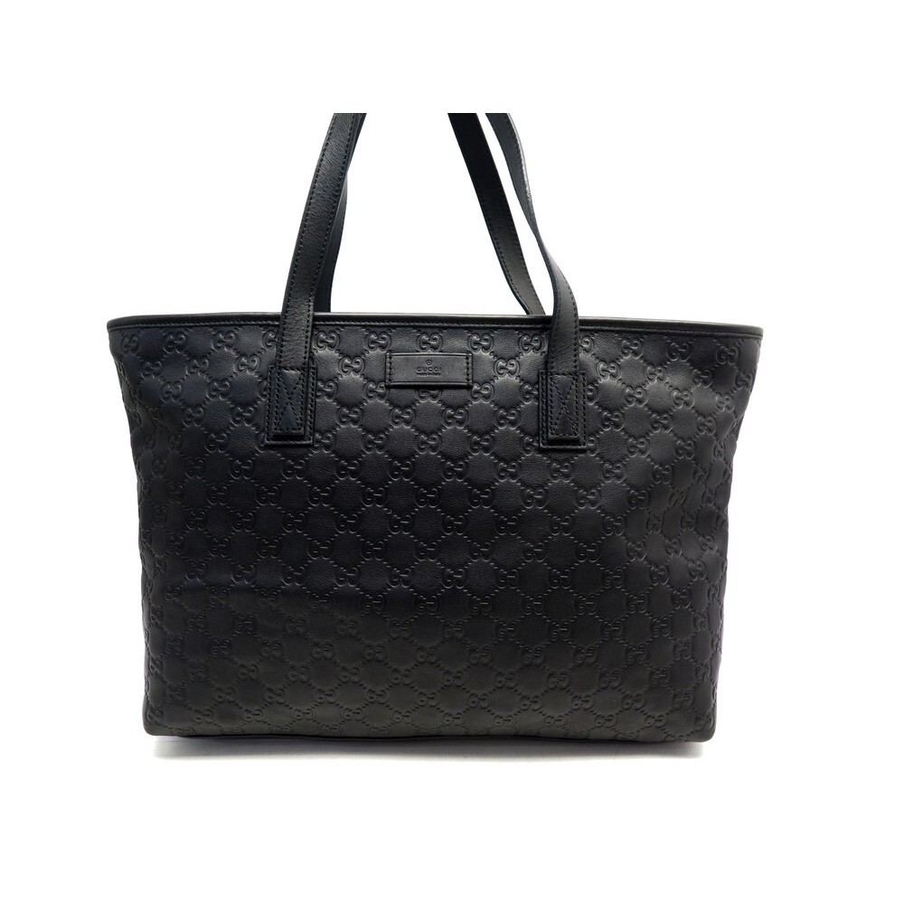 GUCCI 1950 Black Leather Handbag