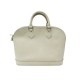 SAC A MAIN LOUIS VUITTON ALMA PM EN CUIR EPI BLANC WHITE HAND BAG PURSE 2000€