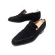 CHAUSSURES BERLUTI MOCASSINS ANDY DEMESURE 7.5 41.5 EN DAIM NOIR LOAFER 1980€