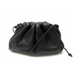 NEUF SAC A MAIN POCHETTE BOTTEGA VENETA MINI POUCH BANDOULIERE CUIR PURSE 1800€