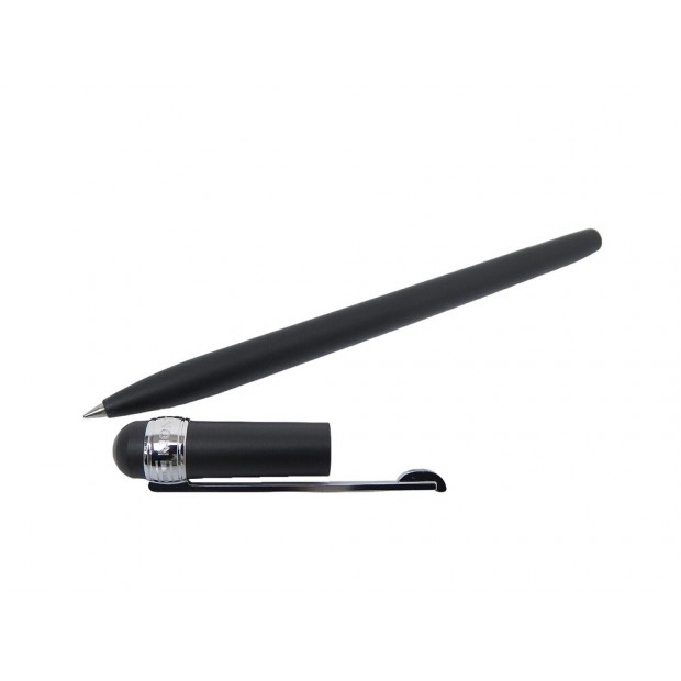 NEUF STYLO BILLE MONTBLANC SCENIUM 09971 METAL NOIR MAT + BOITE BALLPOINT 410€