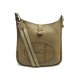 SAC A MAIN HERMES EVELYNE III 29 EN CUIR TOGO TAUPE BANDOULIERE HAND BAG 3600€