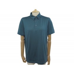 NEUF POLO LORO PIANA THE GIFT OF KINGS FAF66905703 S 44 BLEU CANARD SHIRT 1950€