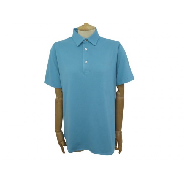 POLO LORO PIANA TSHIRT CHEMISE FAI1315 TAILLE S 44 BLEU BLUE TOP SHIRT 420€