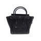 SAC A MAIN CELINE LUGGAGE MICRO 189793DRU EN CUIR NOIR LEATHER HAND BAG 2600€