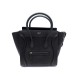 SAC A MAIN CELINE LUGGAGE MICRO 189793DRU EN CUIR NOIR LEATHER HAND BAG 2600€