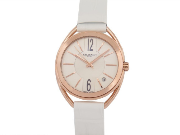 montre chaumet liens en or rose 18k w23870 02a 33