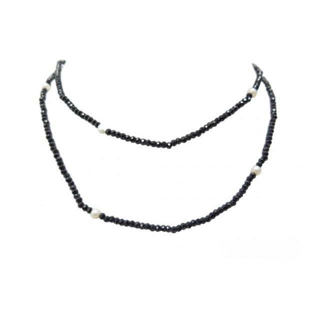 COLLIER TIFFANY & CO ZIEGFELD PIERRES SPINELLE & PERLES ARGENT 925 NECKLACE 860€