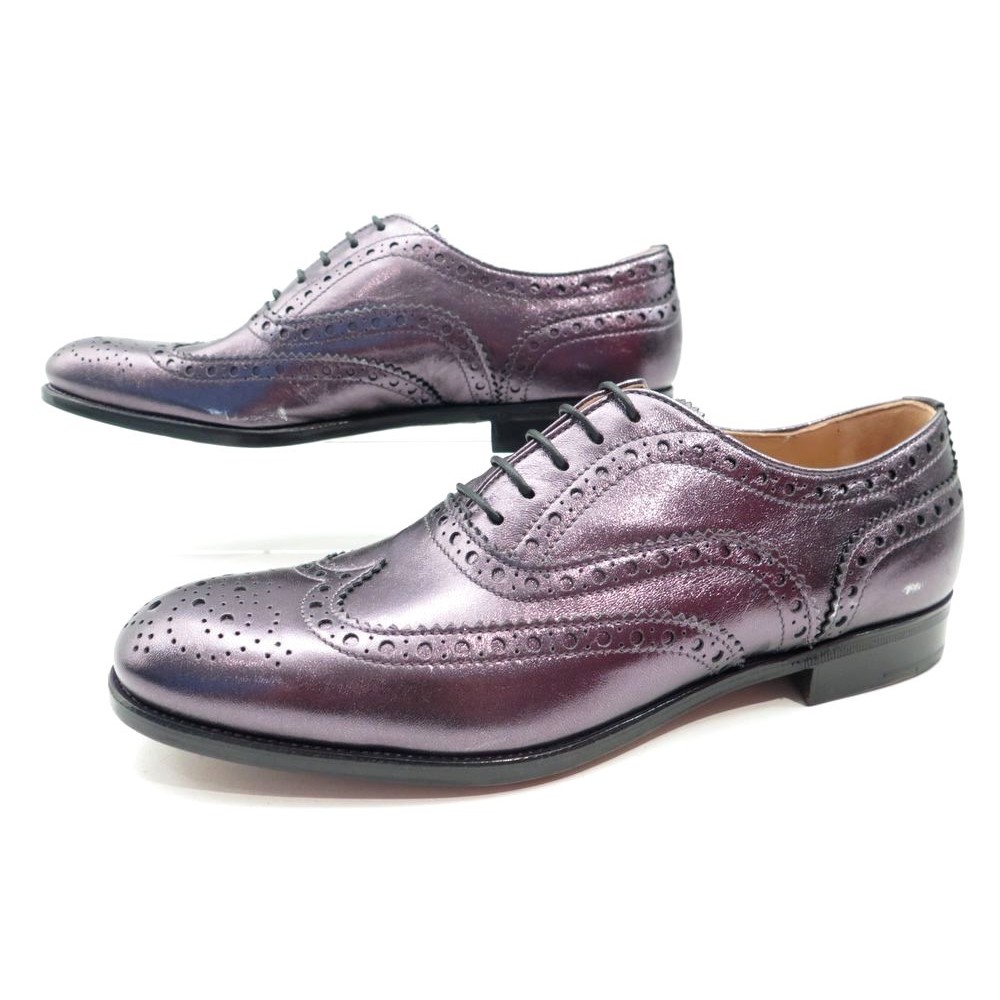 purple church shoes