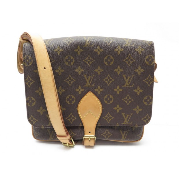 Louis Vuitton M51253 Vintage Monogram Canvas Cartouchiere MM Bag