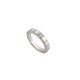 BAGUE CARTIER LANIERES B4058751 TAILLE 51 OR BLANC 18K DIAMANT 0.05CT GOLD RING