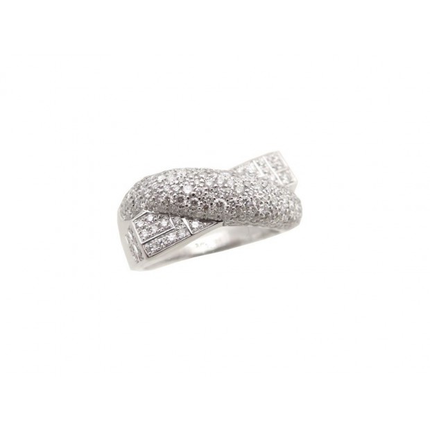 NEUF BAGUE MAUBOUSSIN EN CORPS ET ENCORE PAVAGE 134 DIAMANTS 1.07 CT RING 4495