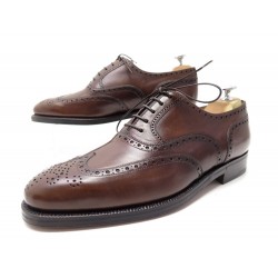 NEUF CHAUSSURES BERLUTI TALBINIO RICHELIEU BOUTS FLEURIS 9 43 MARRON SHOES 1700€