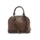 NEUF SAC A MAIN LOUIS VUITTON ALMA BB DAMIER EBENE N41221 BANDOULIERE BAG 1400€