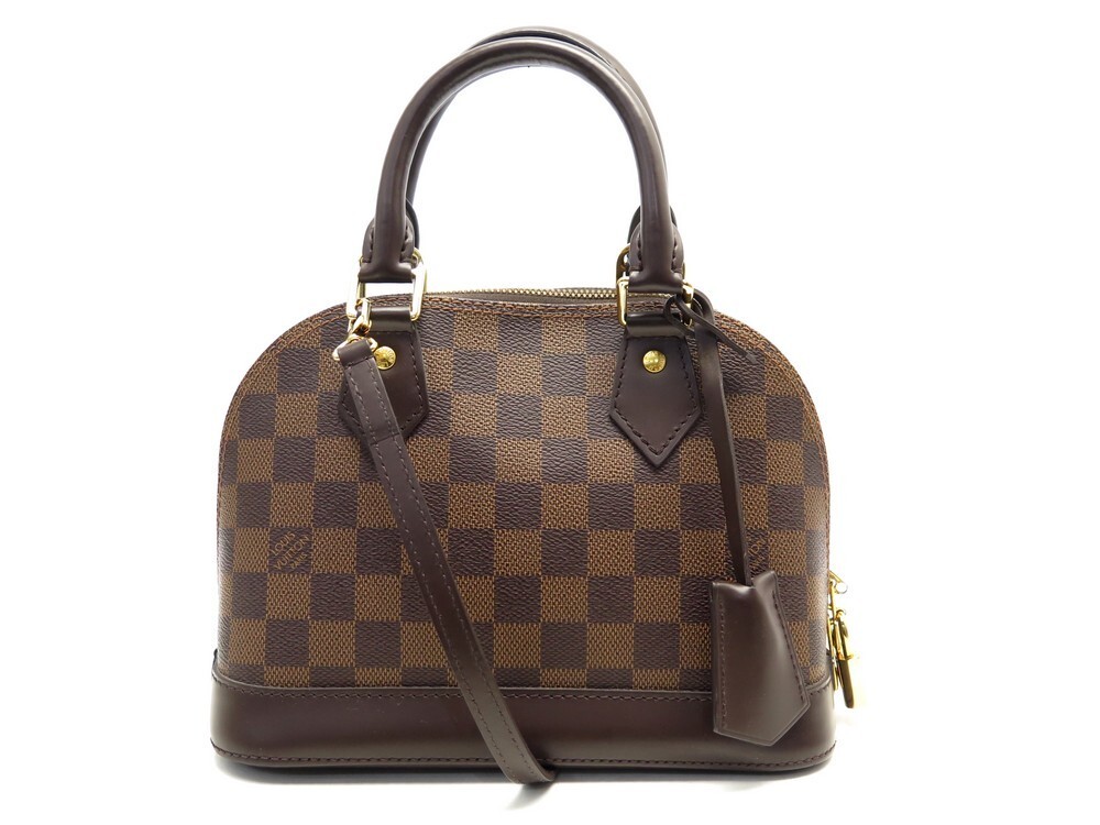 sac a main louis vuitton alma bb damier ebene