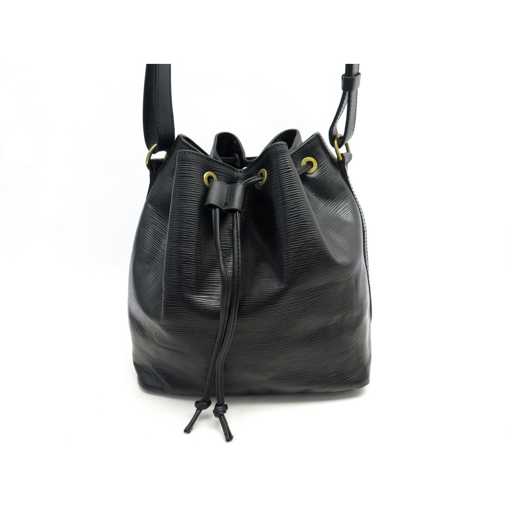 sac a main louis vuitton noe pm cuir epi noir