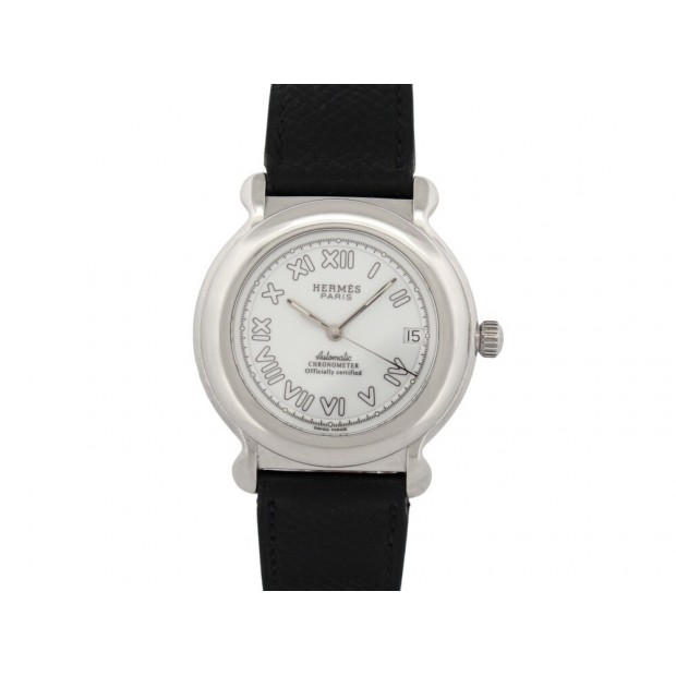 MONTRE HERMES KEPLER KP1.710 37 MM AUTOMATIQUE CHRONOGRAPHE ACIER WATCH 3100€